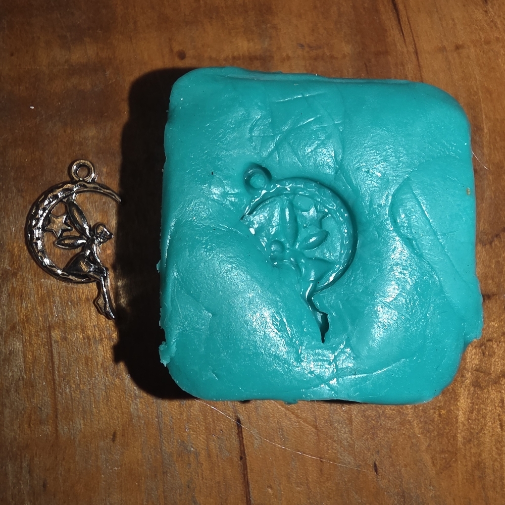 Fairy In Moon Jewelry Charm Mold For Epoxy Resin